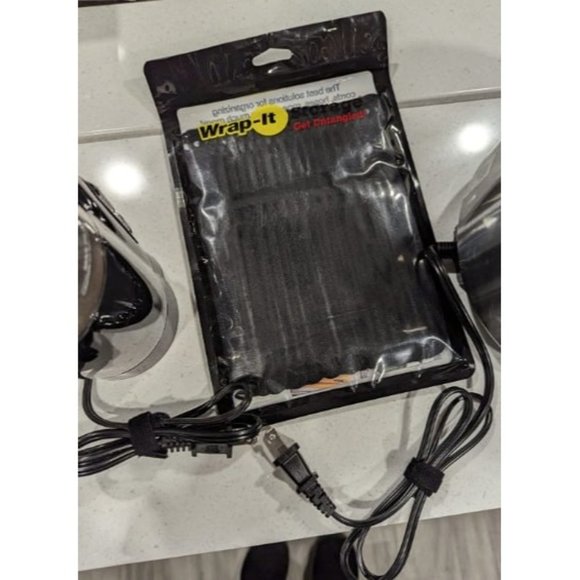 Self-Gripping Cable Ties by Wrap-It Storage, Black, 40 Pack (5 Inch and 8 Inch - Picture 2 of 2